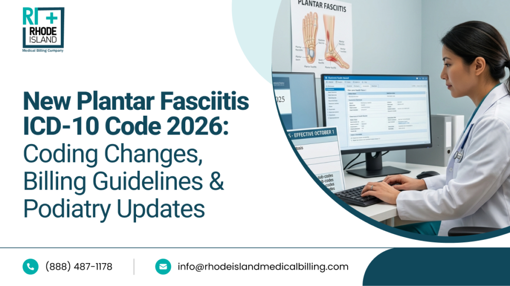New Plantar Fasciitis ICD-10 Code 2026